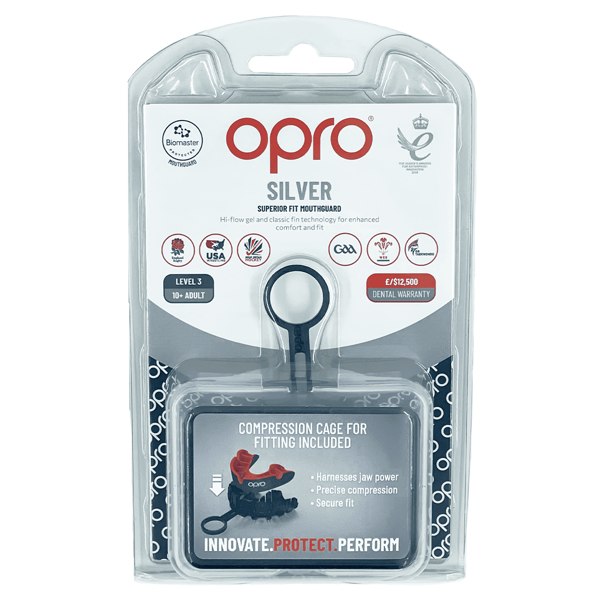 ATA Opro Mouthguard Silver - image 1 of 1