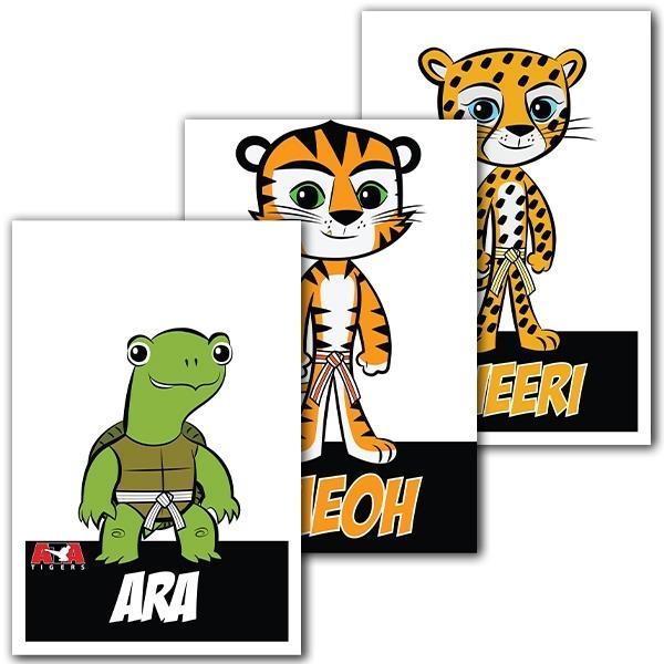 ATA Tigers Fatheads - image 1 of 4